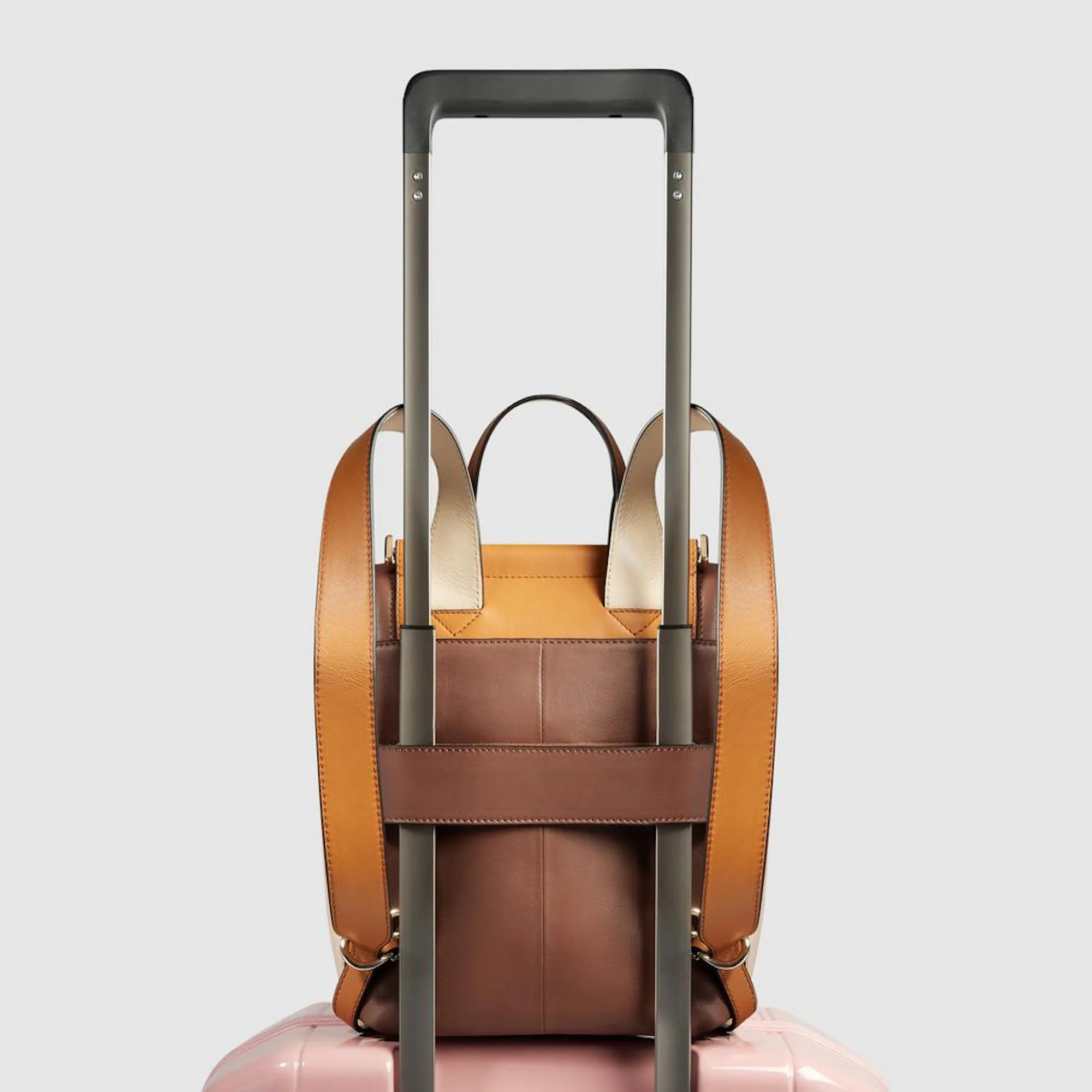 Piquadro Zainetto porta iPad®mini in pelle schermato con protezione RFID