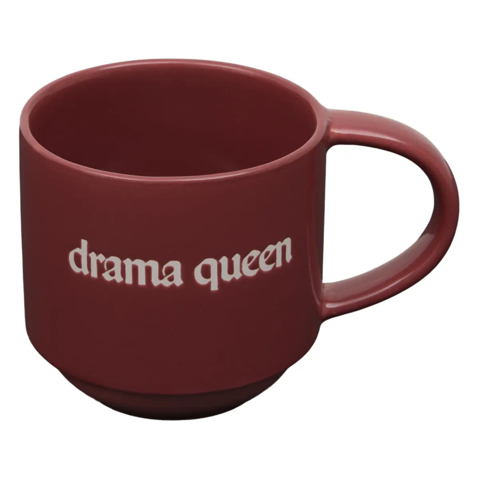 Coffret mug 38cl + chaussettes Drama Queen bordeau