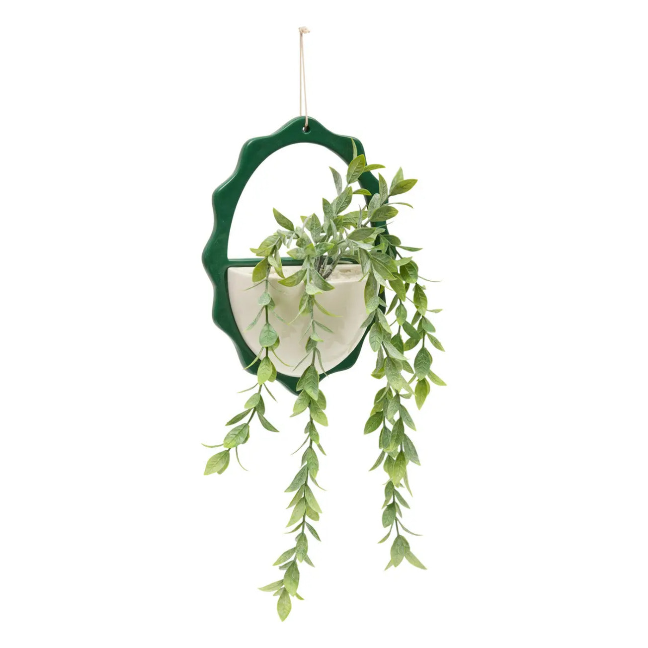 Plante artificelle suspendue Cheri 19,5x9cm