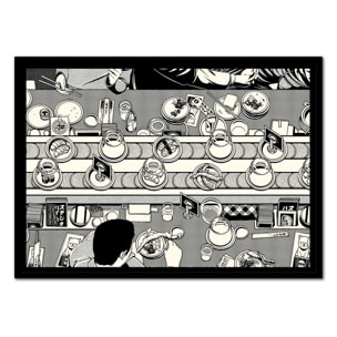 Affiche - Sushi Bar - Paiheme studio