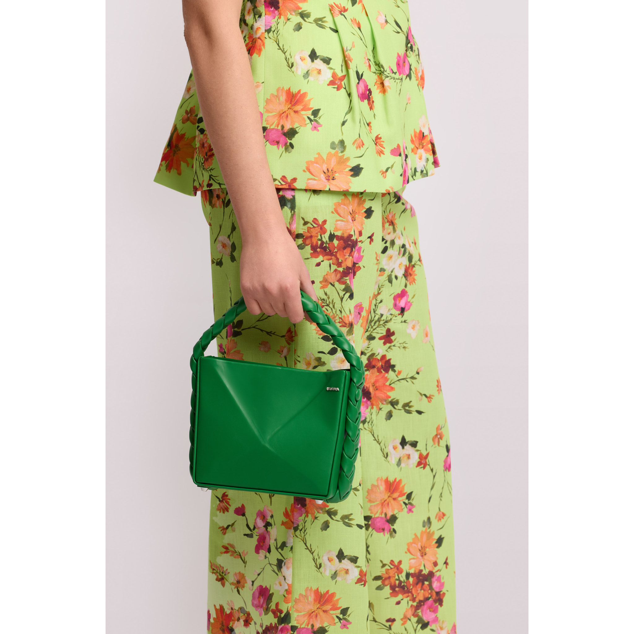 Kocca - Borsa con manico intrecciato Donna