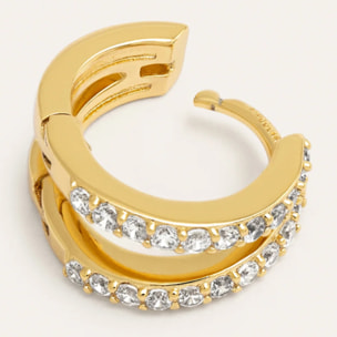 Orecchino Doble Scarlett Placcato Oro