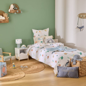 Parure de Lit Enfant Orta Coton 140x200 cm Animaux Marins