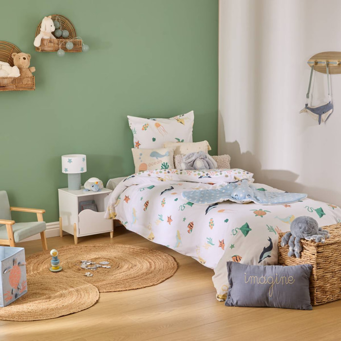 Parure de Lit Enfant Orta Coton 140x200 cm Animaux Marins
