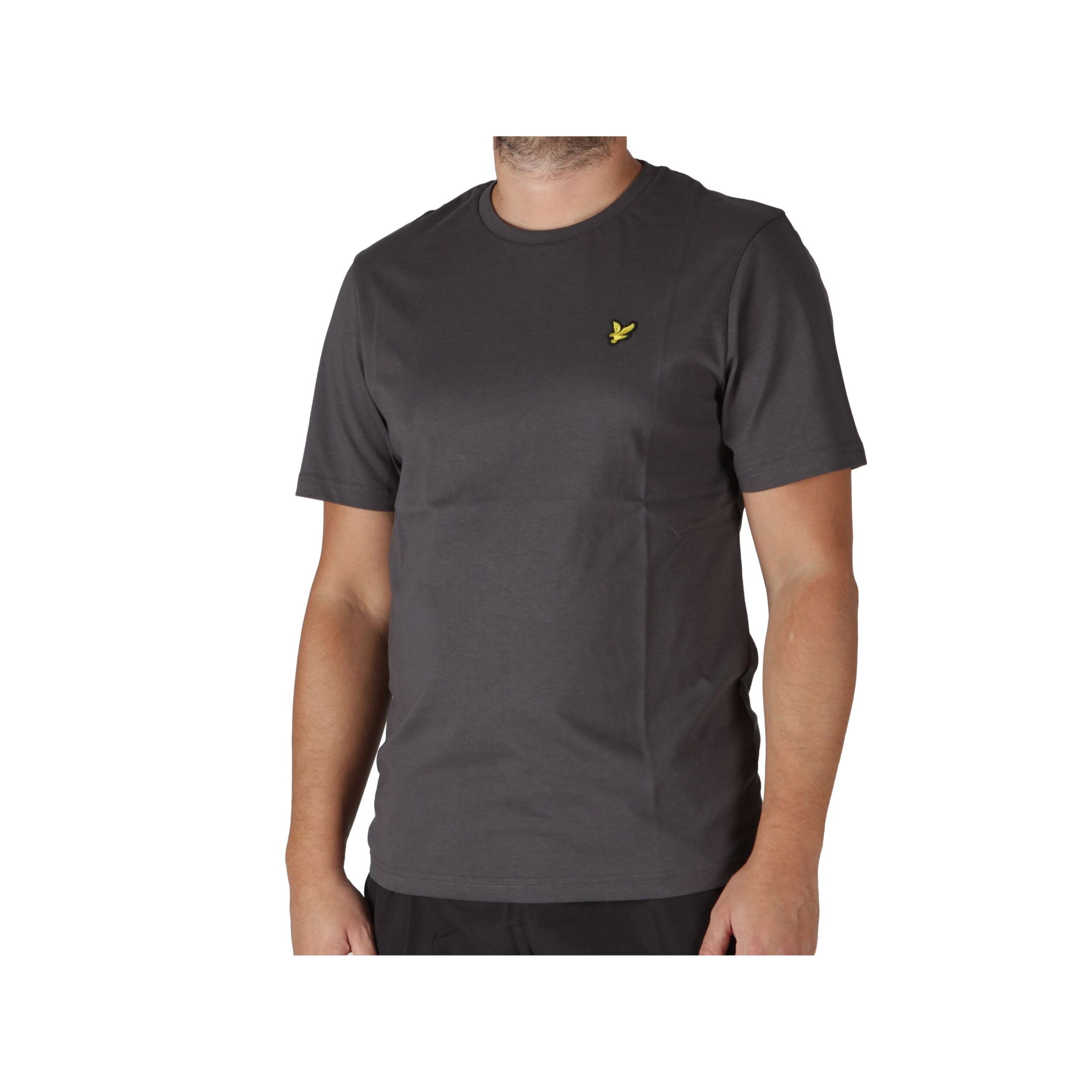 T-Shirt Lyle & Scott Plain T-shirt Gunmetal Grigio