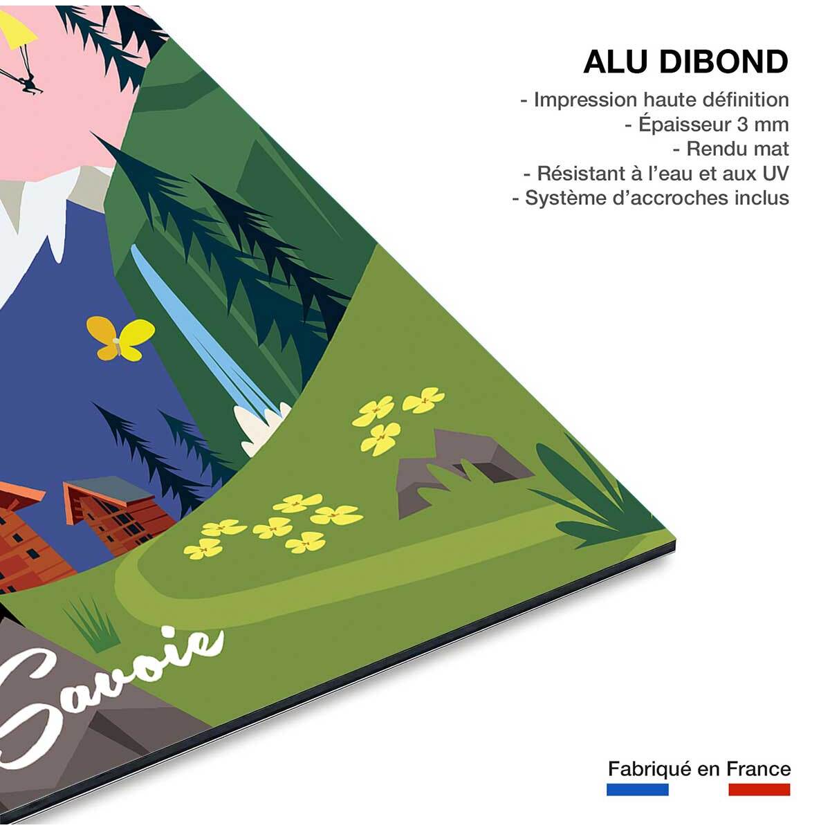 Tableau retro Tableau alu Dibond