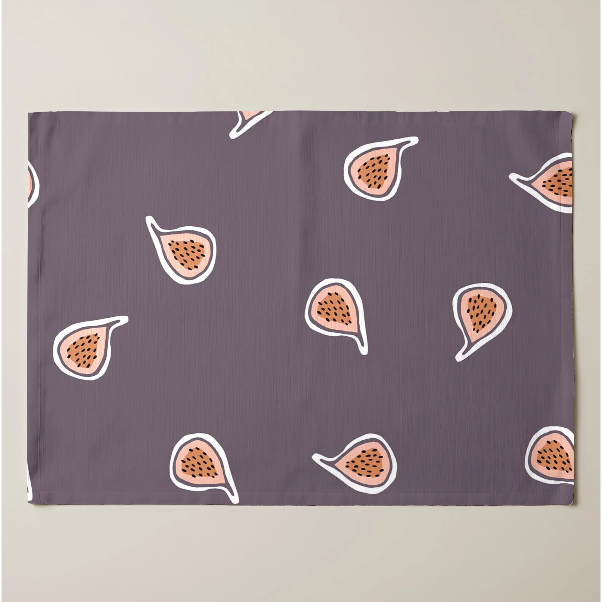 Lot de 2 sets de table individuels résinés 0120-131 100% coton 45x35 cm