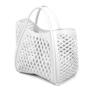 Borsa cestino Villamar Shopper. Pvc forato dal design esclusivo