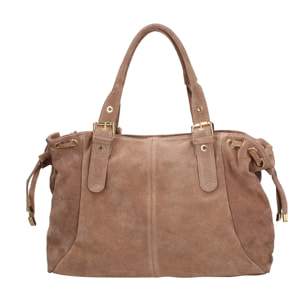 Borsa a mano da donna Made in Italy - Modello Celeste Plus - 100% pelle - 20.0 x 28.5 x 41.0 cm