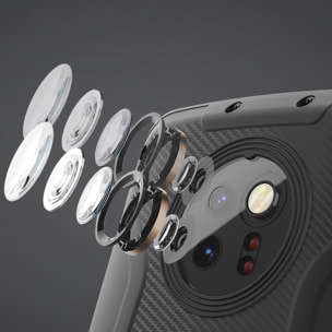 DAM Smartphone robusto  F5 4G, Android 12, 4 GB RAM + 64 GB. Schermo da 5,5''. Visione notturna 48mpx + 8mpx + 13mpx. IP68 3 LIVELLO DI PROVA (Anticaduta, Polvere, Acqua) Walkie Talkie DMR. 7,6x1,9x15,9 centimetri. Colore nero