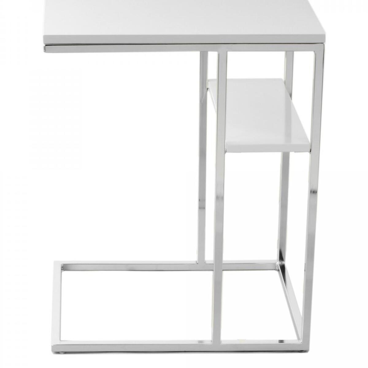 Table basse fait main en acier inoxydable MUVA