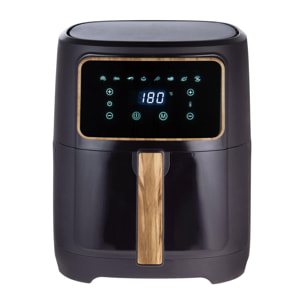 Freidora de aire olivar de 6,9l y 1800w con 8 funciones
