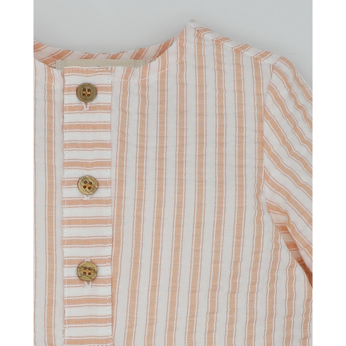 CAMISA RAYAS MANDARNA