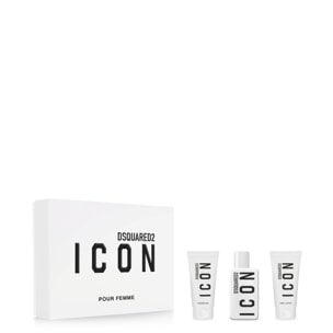Icon Femme - Coffret Eau de parfum 50ml, Gel douche & Lait corps 50ml