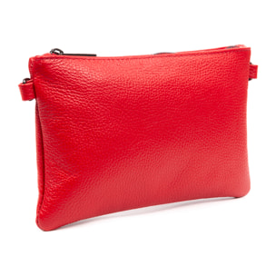 Albenga Borsa a tracolla da donna in pelle autentica finitura dollaro