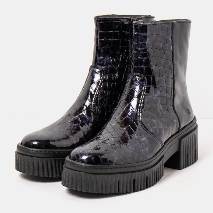 Botines con tacón 1374 HORASAN GREY/YORK color Grey
