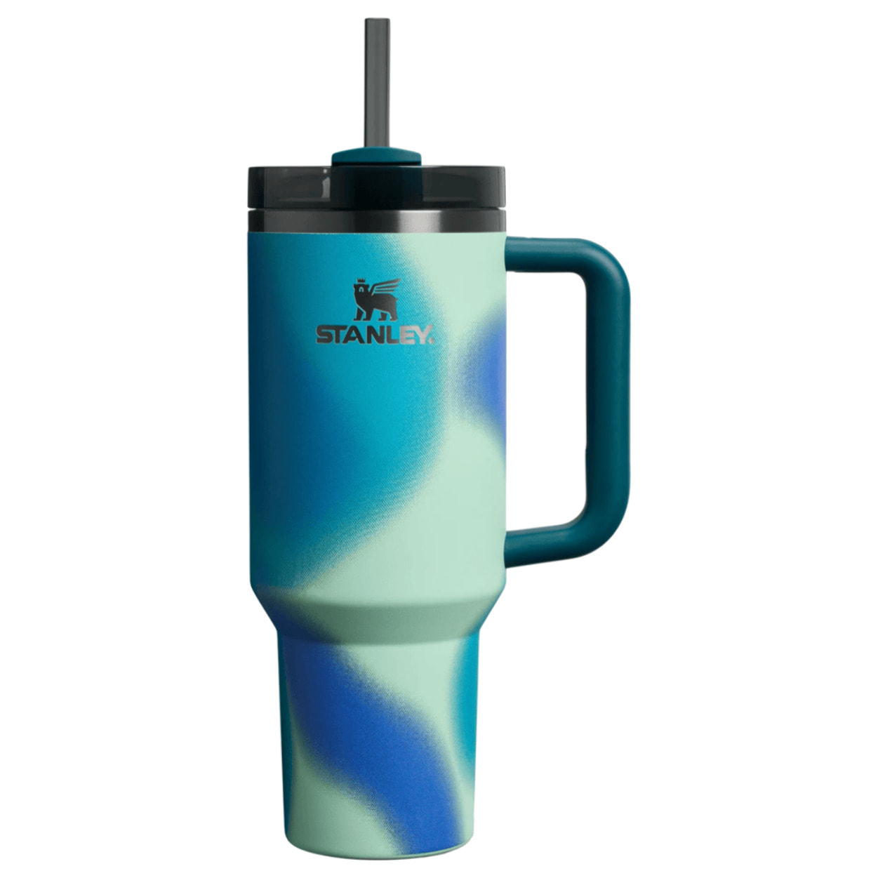 Botella de agua Isotermica - 1,18L - QUENCHER® H2.O FLOWSTATE™ TUMBLER - Coastal Teal Motion