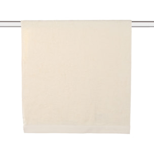 Toalla de baño CASUAL crema 100x150 cm - 100% algodón -