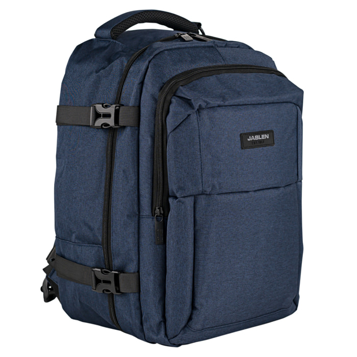 Mochila Viaje Cabina Jaslen Leeds Azul