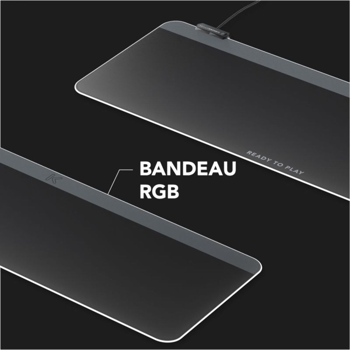 Tapis de souris SKILLKORP MM15 NOIR XXL Progress