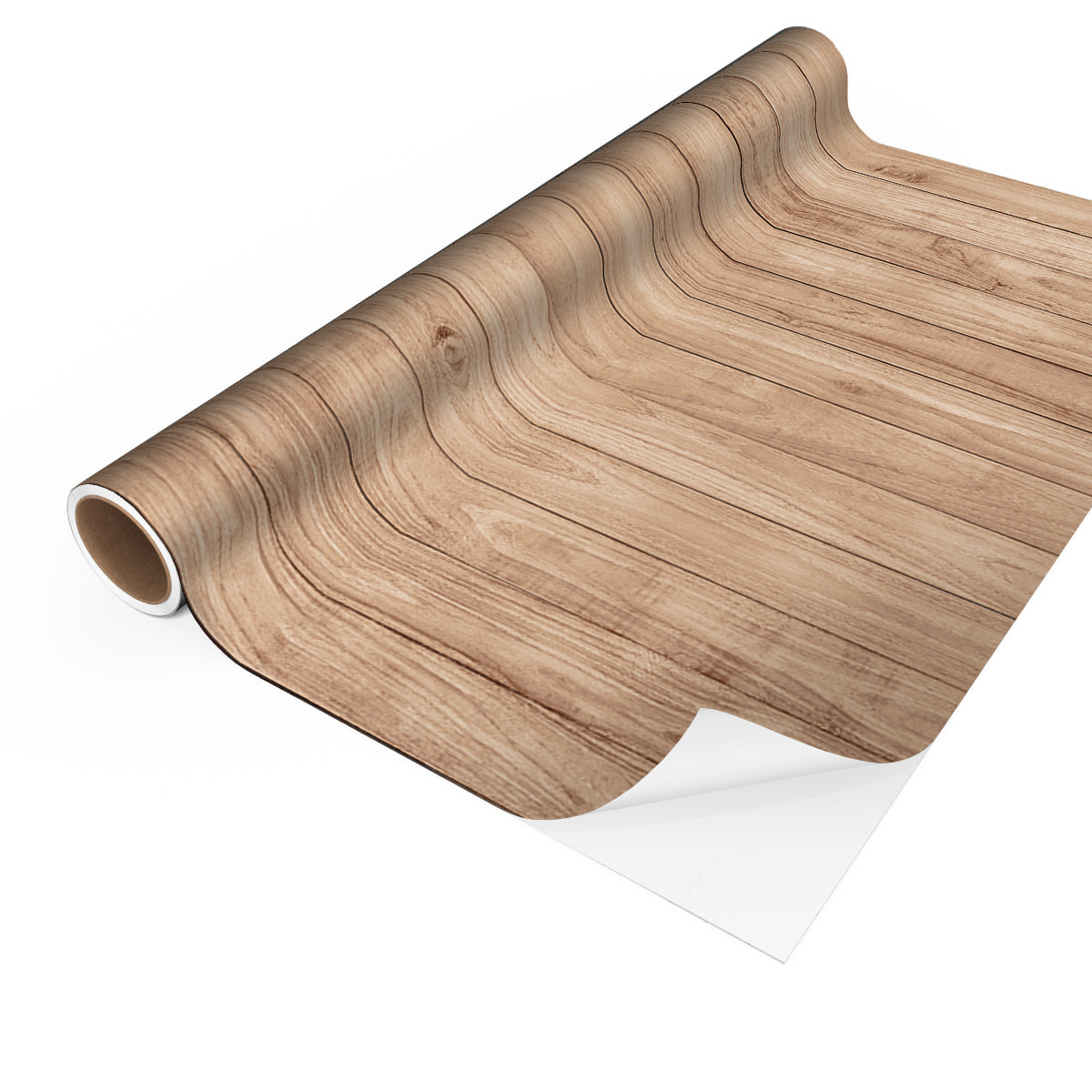 Revêtement sticker sol - BOIS DU MISSISSIPPI - Rouleau adhésif Protection Anti-dérapant