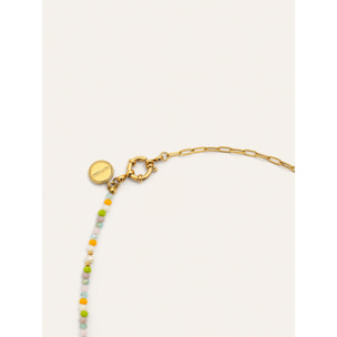 Collana Chic Nora Acciao Placcato Oro