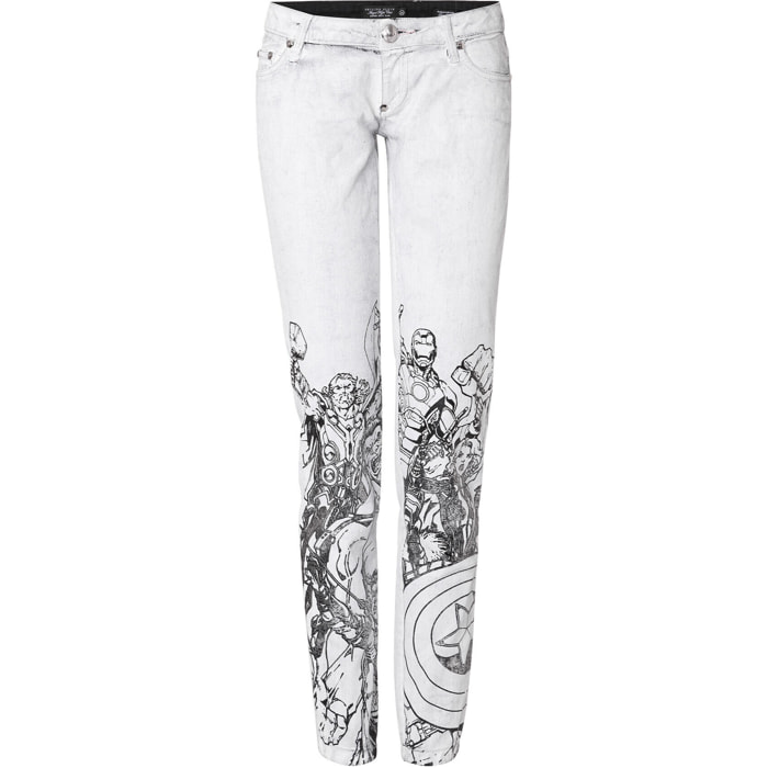 PHILIPP PLEIN super sexy slim "comic on"