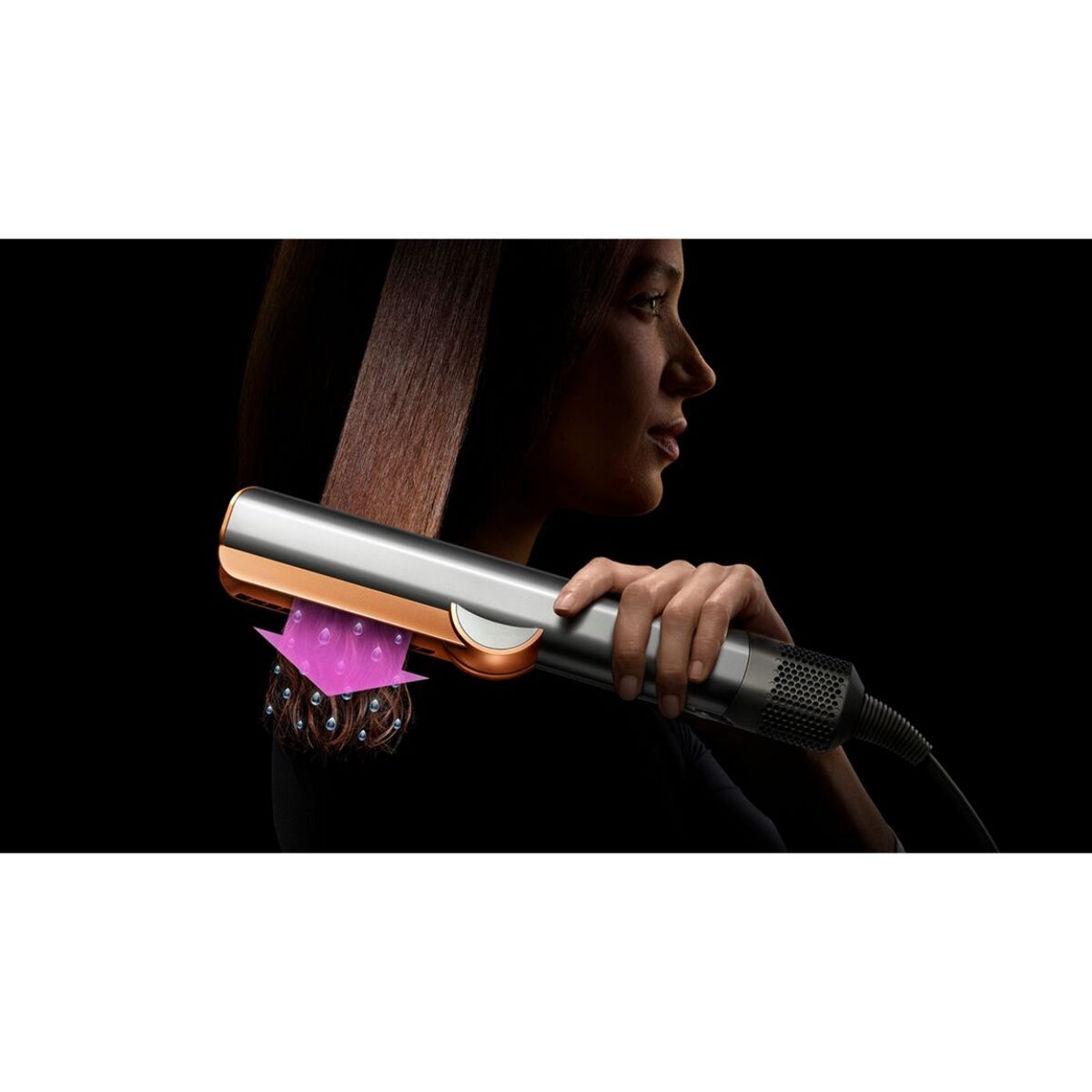 Piastra asciugacapelli Dyson Airstrait™ Nichel/Rame | Ricondizionato