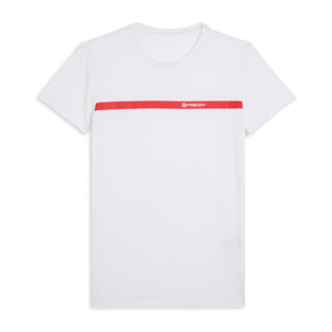 T-shirt Uomo con Banda a Contrasto e Logo FREDDY