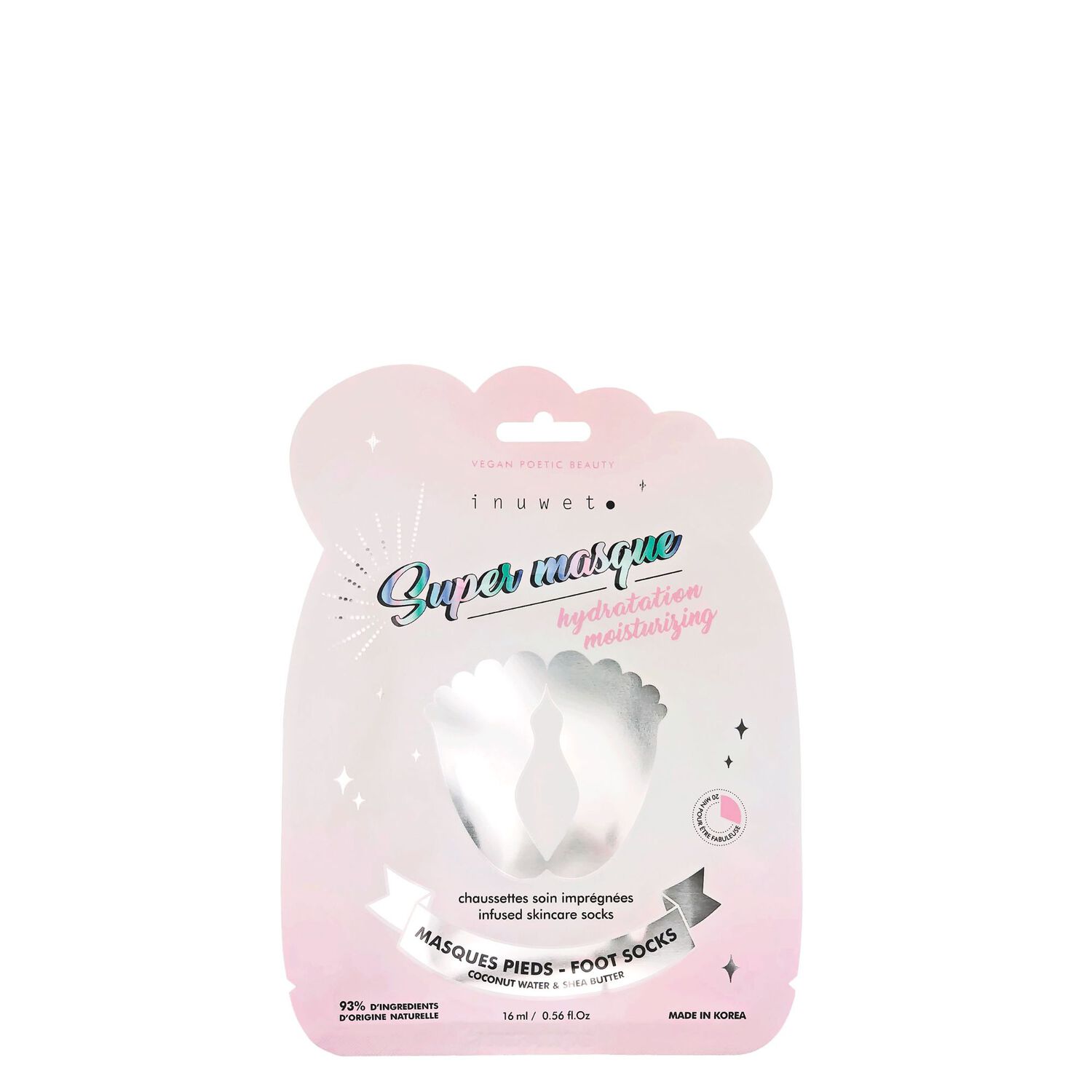 Super Masque - Masques Pieds 16 ml