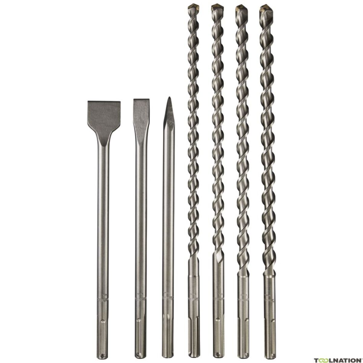 Juego de cinceles y brocas SDS-Max - 7 piezas - MAKITA - D-40571