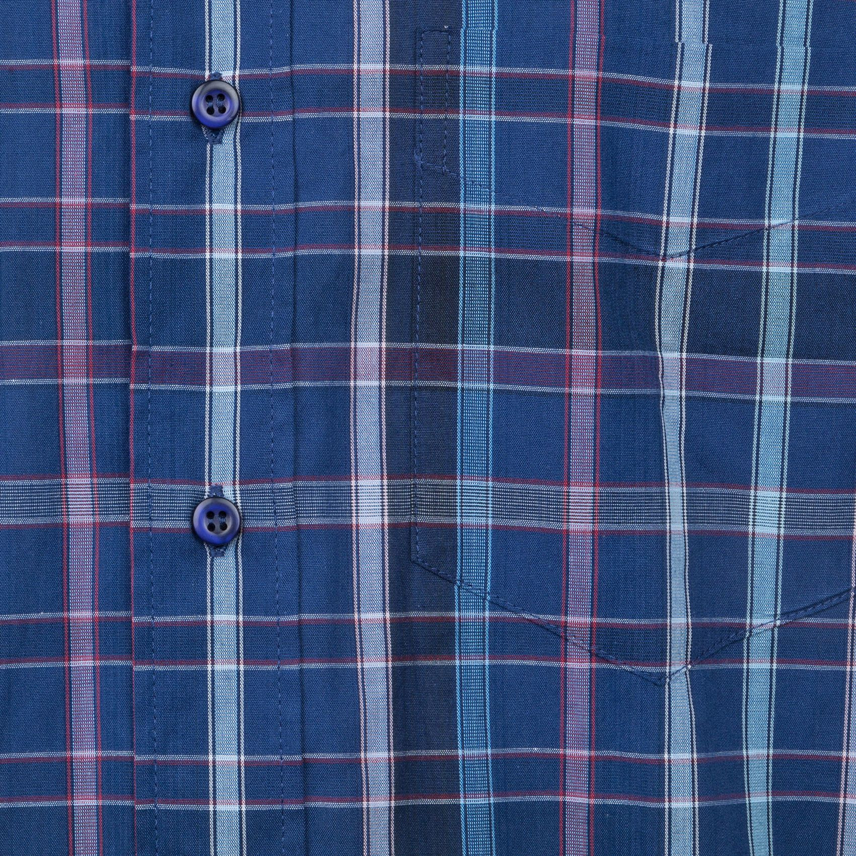 Camicia GRINO quadro blu