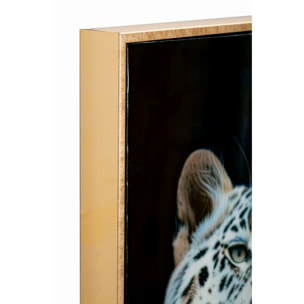 DIPINTO SU TELA LACCATO MOIRA C/CORNICE -A- CM 52X4X102