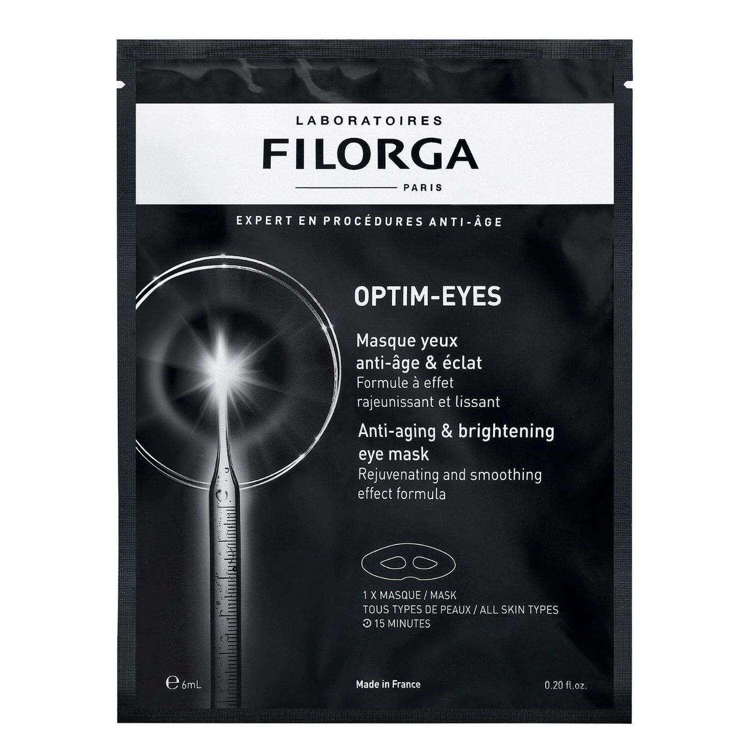 Optim-Eyes - Masque yeux anti-âge & éclat 6ml