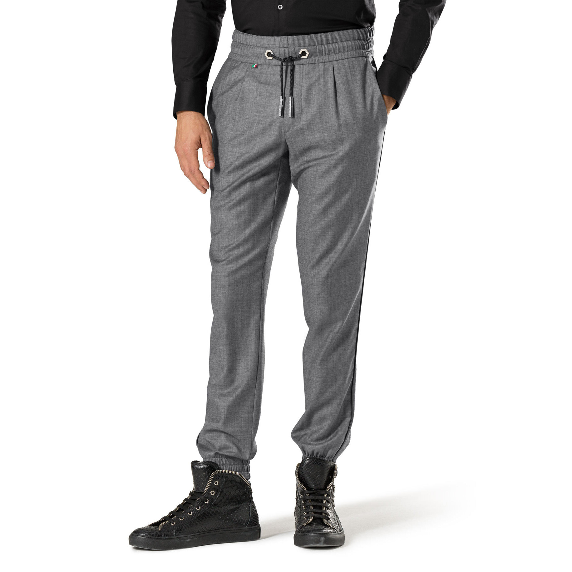 PHILIPP PLEIN PANTALONES LANA/TEJIDO
