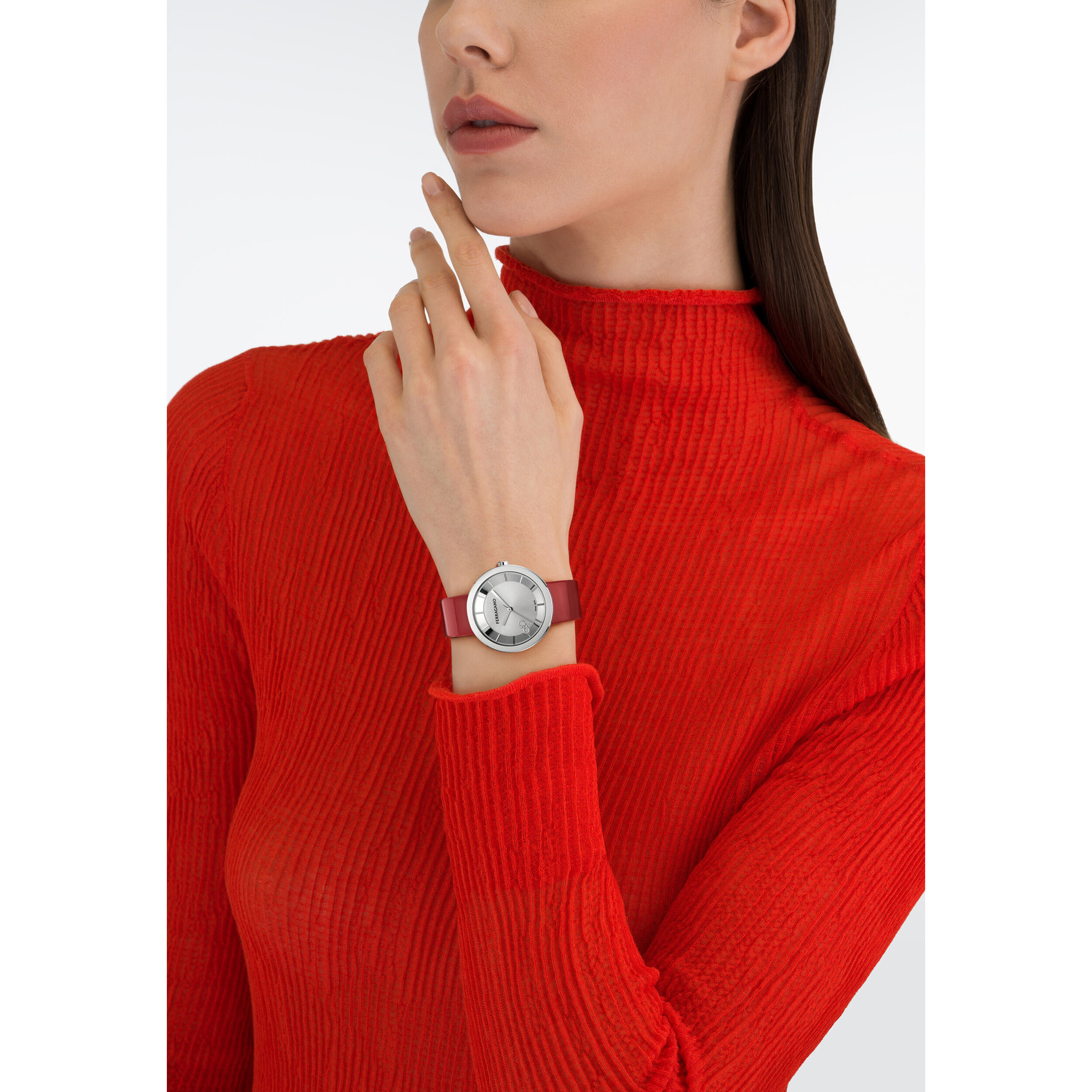 Ferragamo Reloj Analógico De Cuarzo Sh-Ferragamo