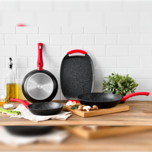 Wok 26cm al, revestimiento marble, Toledo de San Ignacio