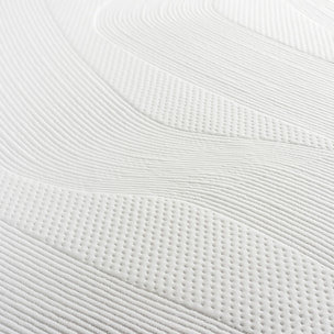 Ensemble Matelas Paris & Sommier KIT15, 24 cm, Mémoire de Forme, technologie Tri-Lattes, Soutien Ferme
