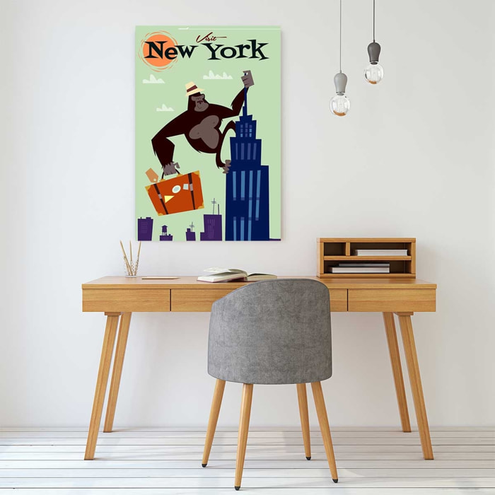 Tableau king- kong Toile imprimée