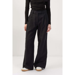 Kocca - Pantaloni ampi sartoriali con pinces Donna