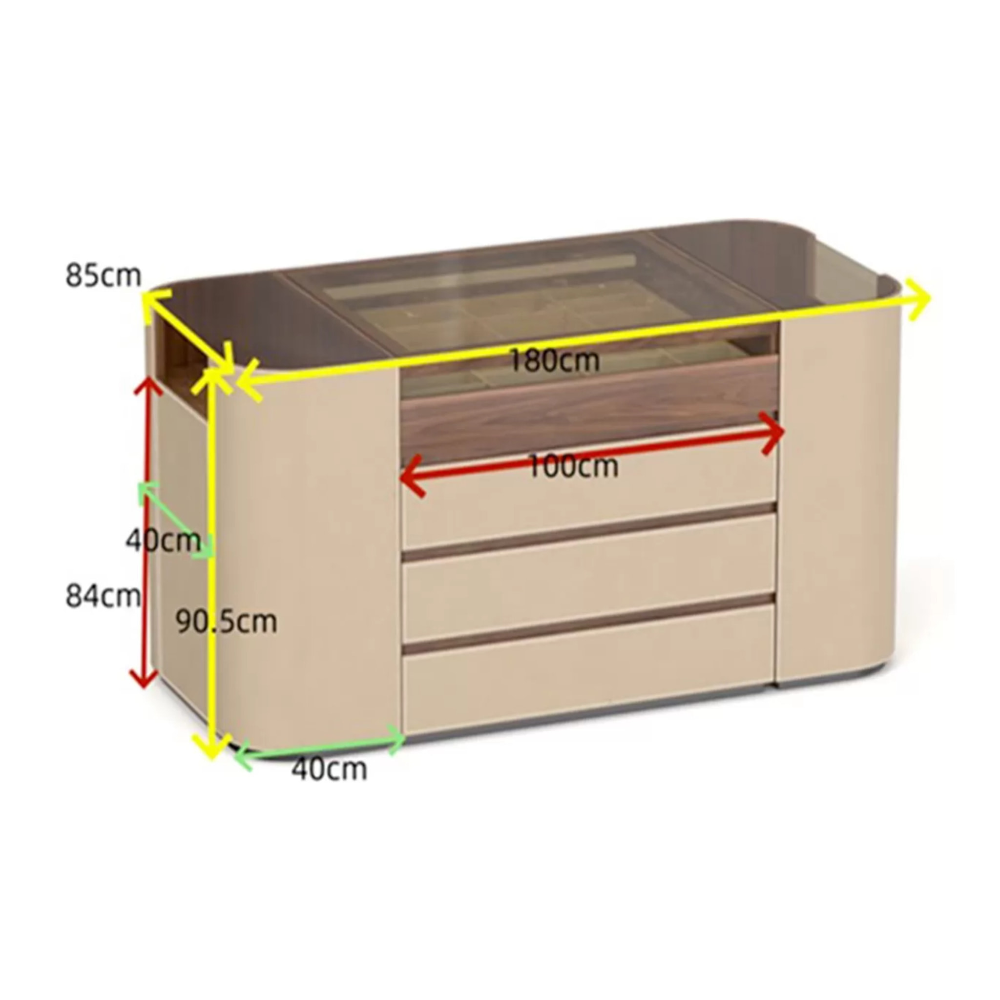 Commode Tango 180x85cm Kare Design
