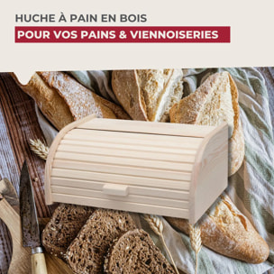 Huche à pain en bois Fackelmann Boissellerie