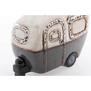 Bombonera Caravana Ceramica 23x12x19 Cm