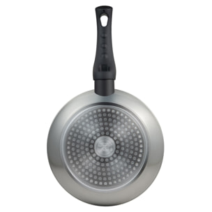 Juego de 2 sartenes ø20ø24cm en aluminio forjado ibon silver san ignacio