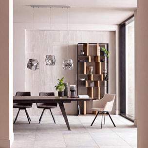Suspension Aura 110cm fumée Kare Design