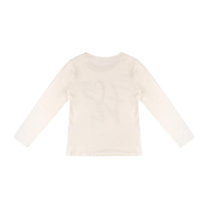 T-shirt a maniche lunghe da bambina "Love"