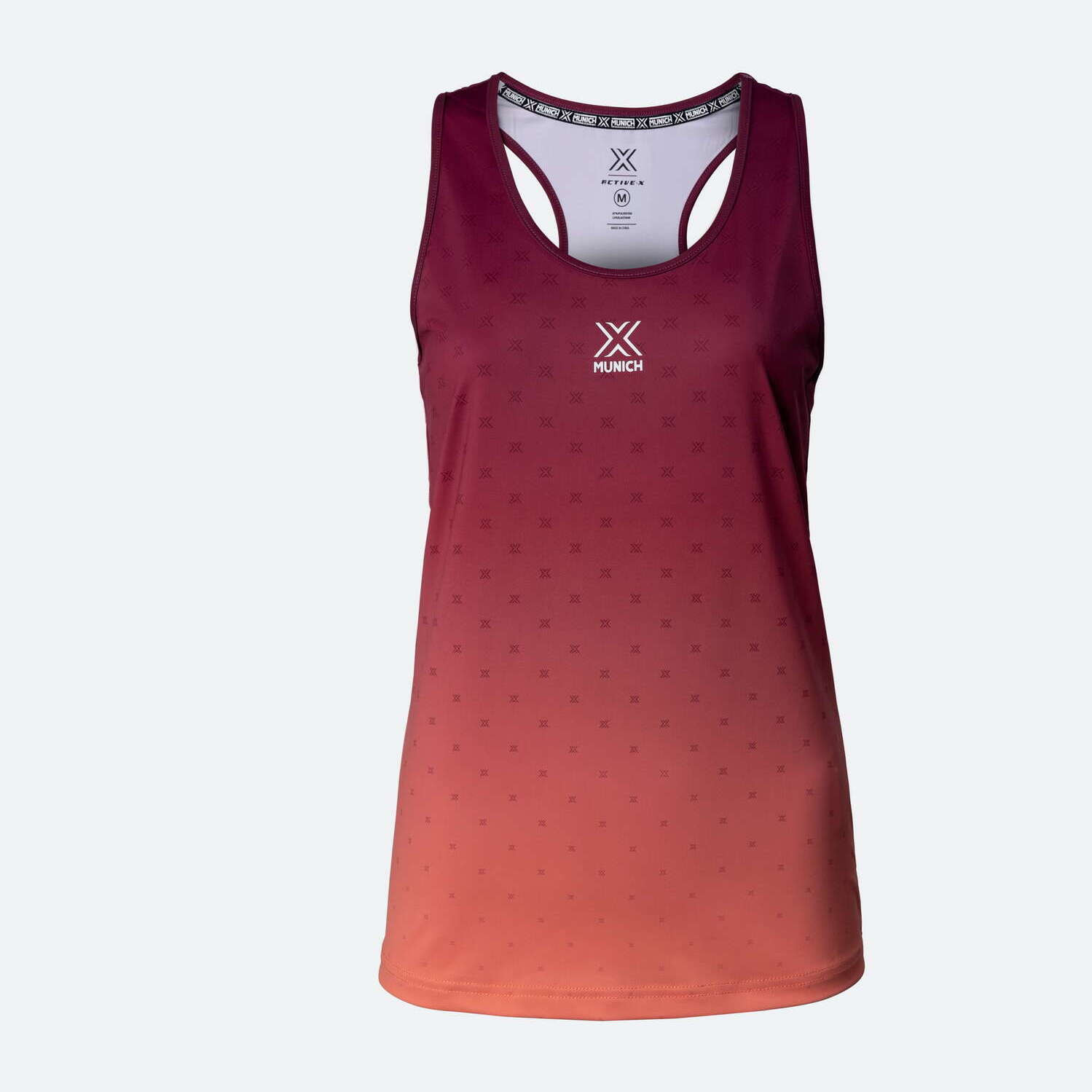 WOMAN BASIC TANK TOP MAGENTA/CORAL