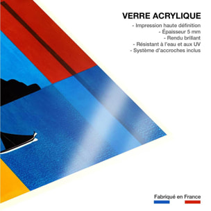 Tableau mer sunset cruise in italy  Tableau plexiglas