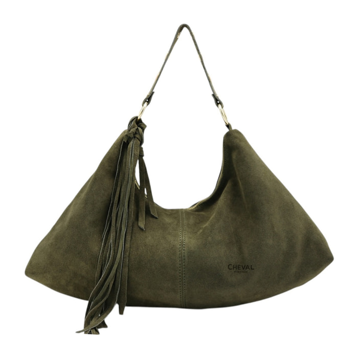 Bolso de hombro Cheval Firenze Petunia Verde Oscuro