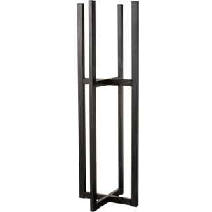 J-Line pied pour Cache-Pot/Panier Elsa - métal - noir - large